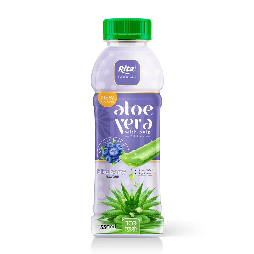  Aloe vera with pulp drink blueberry  